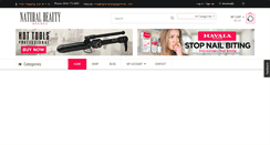 Desktop Screenshot of naturalbeautybrands.com