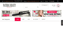 Tablet Screenshot of naturalbeautybrands.com